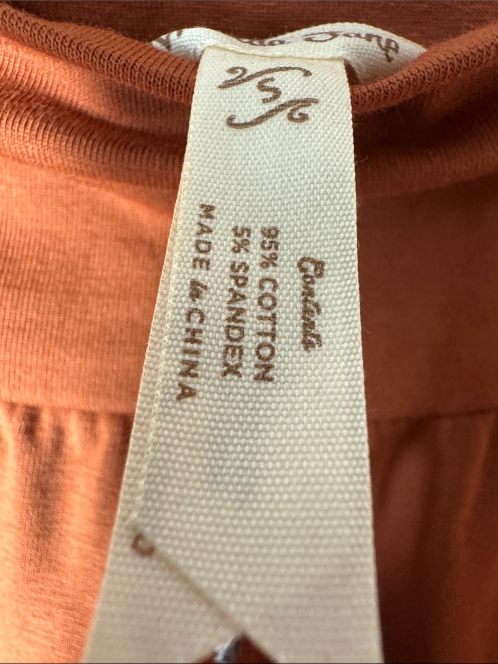 Matilda Jane Burnt Orange Ruffle-Hem Wide Leg Pants - Picture 4 of 5